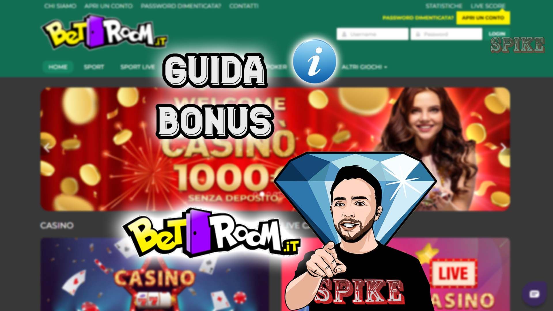 Bonus di Betroom Casinò
