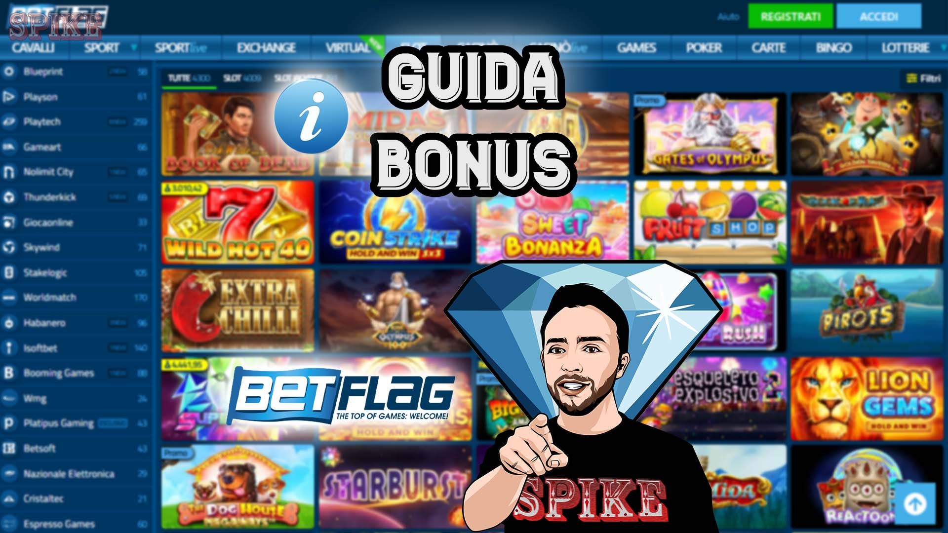 Guida bonus Betflag